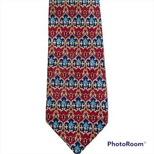 Fendi 100% Silk Floral Men’s Tie